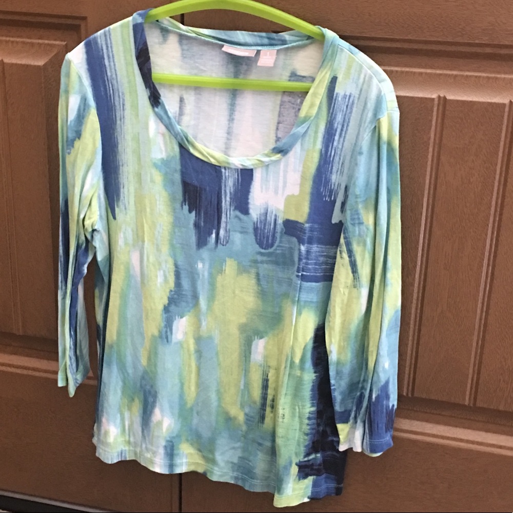 Chico’s t-shirt multicolored size1